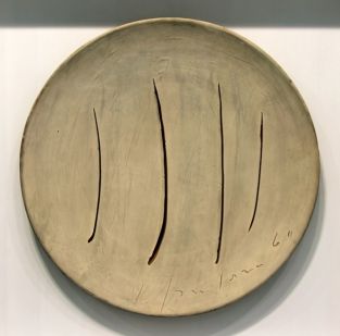 Lucio Fontana, Concetto spaziale, 1985. Galerie Thomas [800x600].JPG